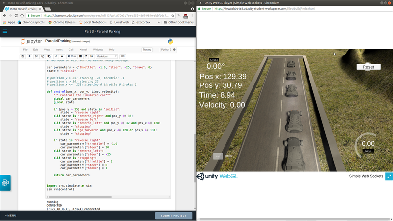 unity-based parallel parking simulator
